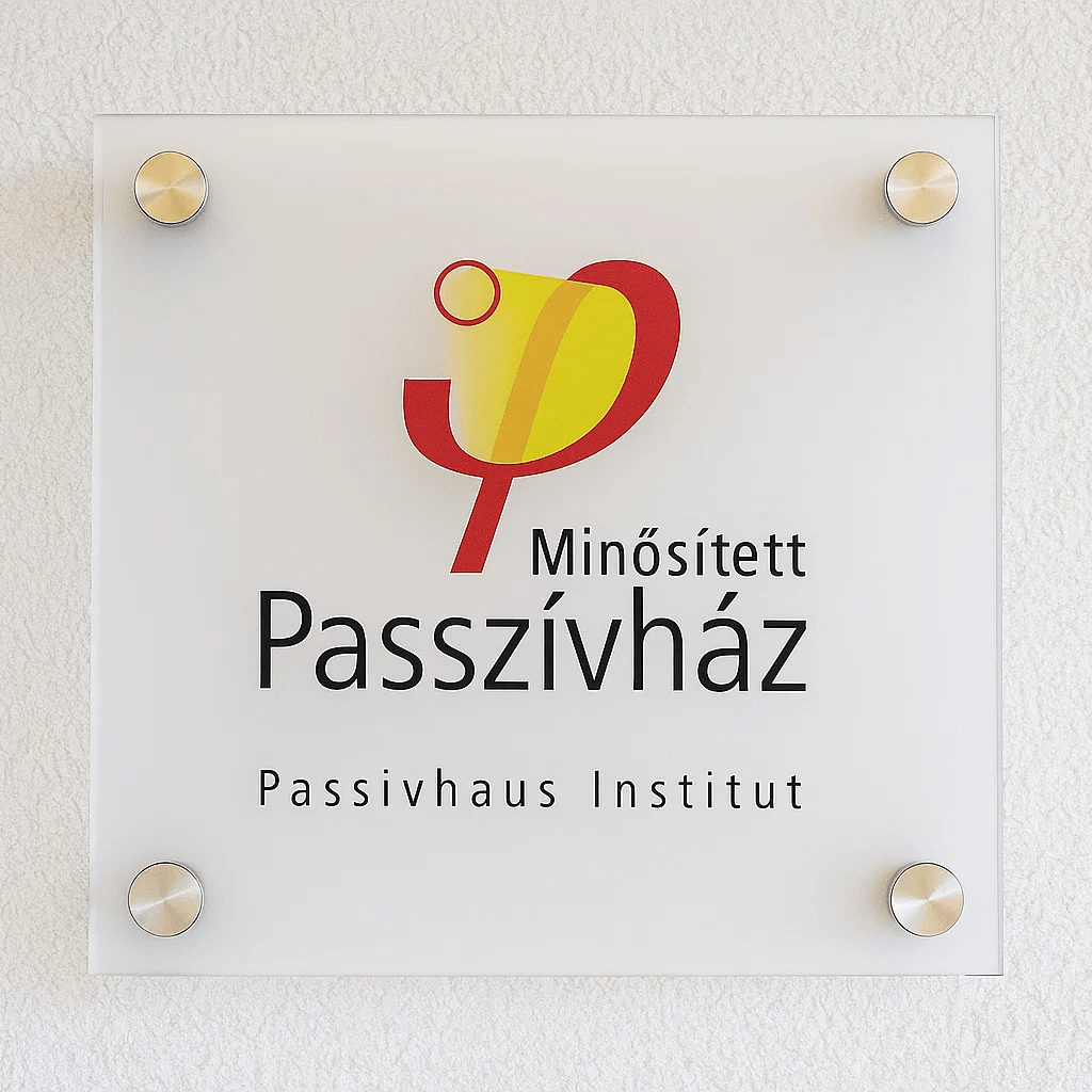 Certified Passive House Plaque